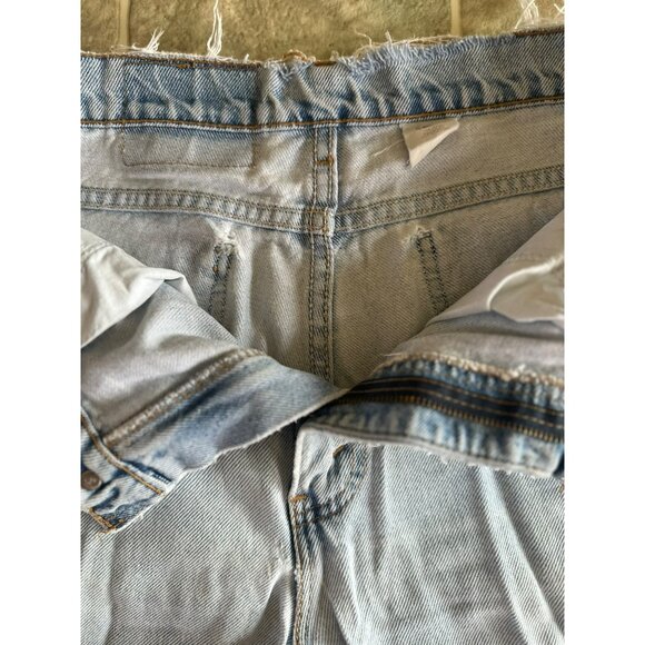 VTG Levi’s 505 Denim Shorts W32 Regular Fit USA Made 90's Jorts Light Mens Jeans - Picture 3 of 10